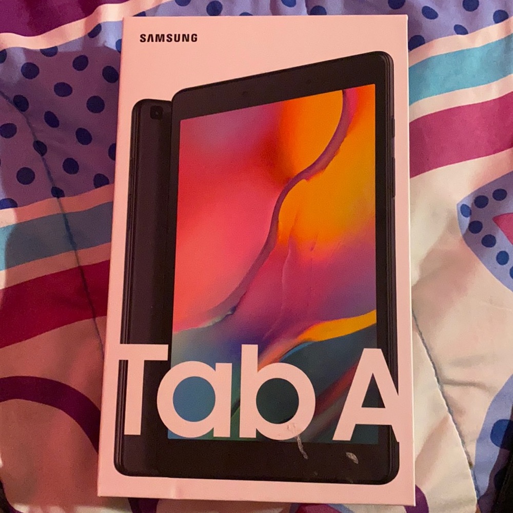 A Samsung tablet